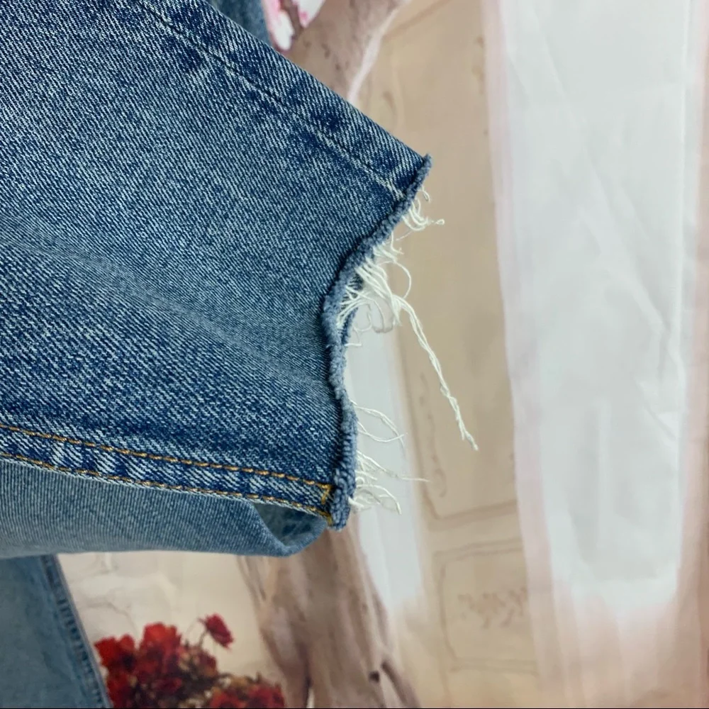 NEW Grfrnd Karolina High Rise Skinny Raw hem in Last Dance - Picture 5 of 10